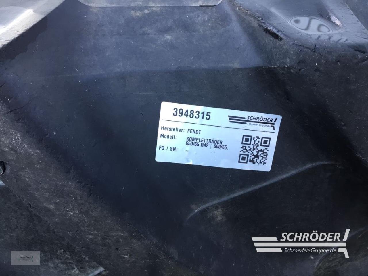 Zwillingsrad typu Fendt KOMPLETTRÄDER 650/65 R42 | 600/65 R28, Gebrauchtmaschine v Wildeshausen (Obrázek 9)